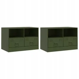 szafki-pod-telewizor-2-szt-oliwkowe-67x39x44-cm-stalowe