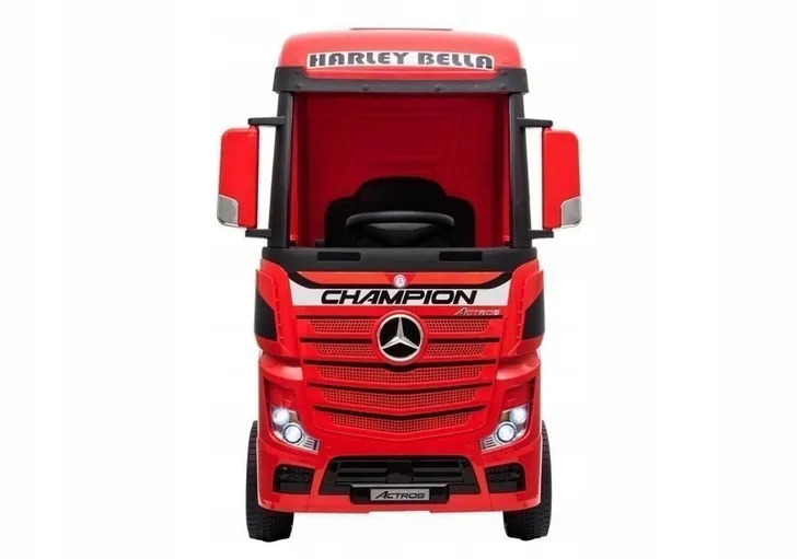 samochod-mercedes-czerwony