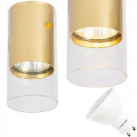 zestaw-oprawa-downlight-lampa-zlota-1xgu10-zarowka-led-gu10-6w-580lm