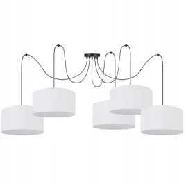 lampa-sufitowa-wiszaca-spider-pajak-dekoracyjna-5-pkt-abazur-30cm-led-e27