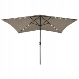 parasol-z-lampkami-led-na-stalowym-slupku-kolor-taupe-2x3-m