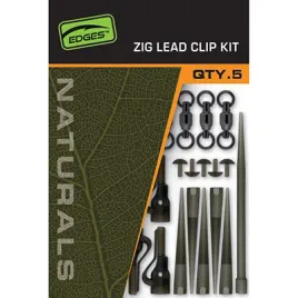 fox-zestaw-zig-lead-clip-kit-naturals