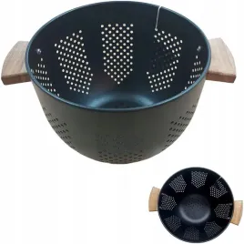 durszlak-cedzak-czarny-sitko-stalowe-22-cm-z-raczkami-do-makarony-owocow