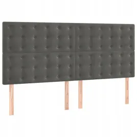 zaglowki-do-lozka-4-szt-ciemnoszary-90x5x78-88-cm-aksamit
