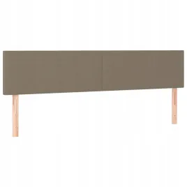 zaglowki-do-lozka-2-szt-taupe-100x5x78-88-cm-tkanina