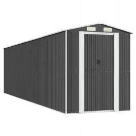 szopa-ogrodowa-antracytowa-192x772x223-cm-stal-galwanizowana