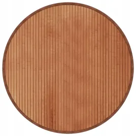 dywan-okragly-brazowy-80-cm-bambusowy