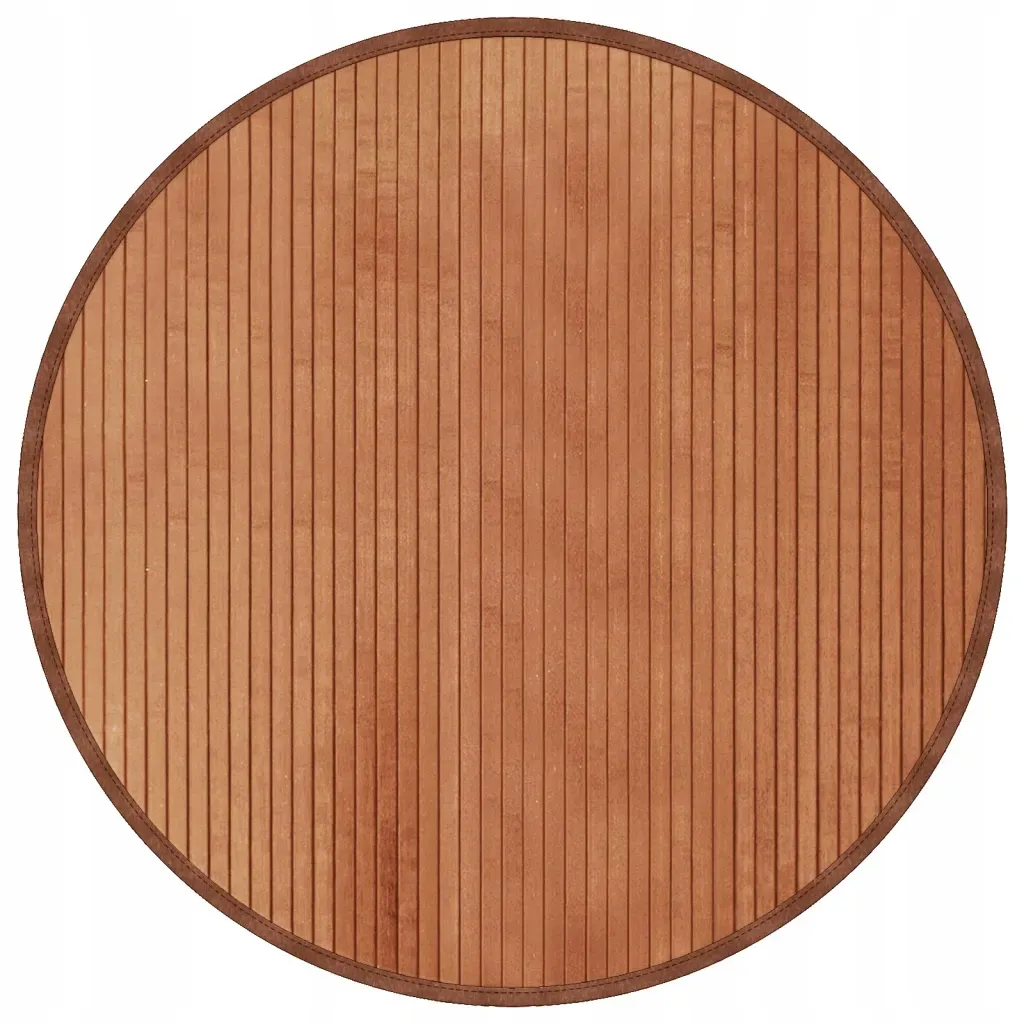 dywan-okragly-brazowy-80-cm-bambusowy