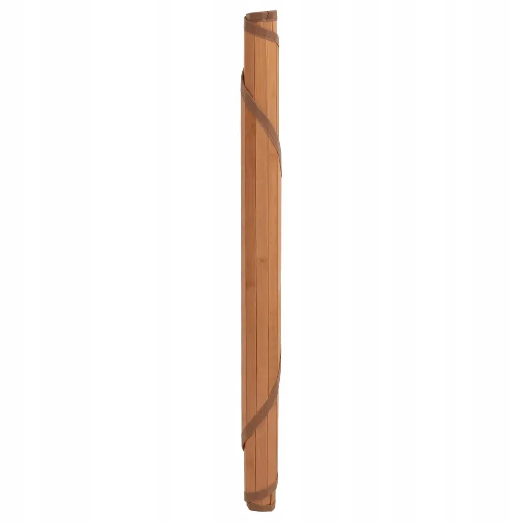 dywan-okragly-brazowy-80-cm-bambusowy-stan-nowy