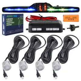 czujniki-parkowania-cofania-zestaw-wyswietlacz-slim-z-buzzerem-srebrne