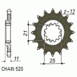 zebatka-napedowa-sunstar-sunf383-16