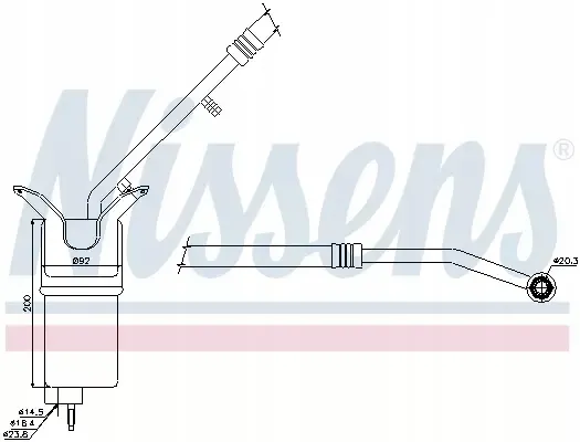 osuszacz-nissens-95330-numer-katalogowy-czesci-95330
