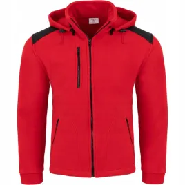 jhk-bluza-meska-polarowa-z-kapturem-flra340h-czerwony-czarny-l