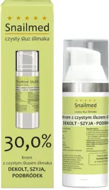 snailmed-przeciwzmarszczkowy-krem-na-dekolt-sluz-slimaka-wit-e-b5-keratyna