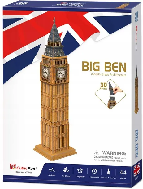 puzzle-44-3d-zegar-big-ben-plec-chlopcy-dziewczynki