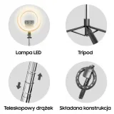 uchwyt-statyw-usams-czarny-rodzaj-statyw