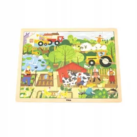 viga-44588-puzzle-na-podkladce-48-elementow-poznajemy-farme