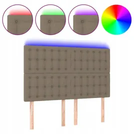 zaglowek-do-lozka-z-led-taupe-144x5x118-128