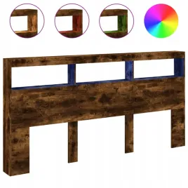 zaglowek-z-polkami-i-led-przydymiony-dab-200x17x102-cm
