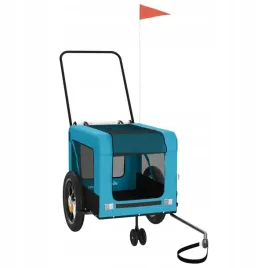 przyczepka-rowerowa-dla-zwierzat-tkanina-oxford-i-zelazo