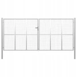 brama-ogrodowa-galwanizowana-stal-415x250-cm-srebrna