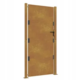 furtka-ogrodowa-105x205-cm-stal-kortenowska