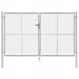 brama-ogrodowa-galwanizowana-stal-306x200-cm-srebrna