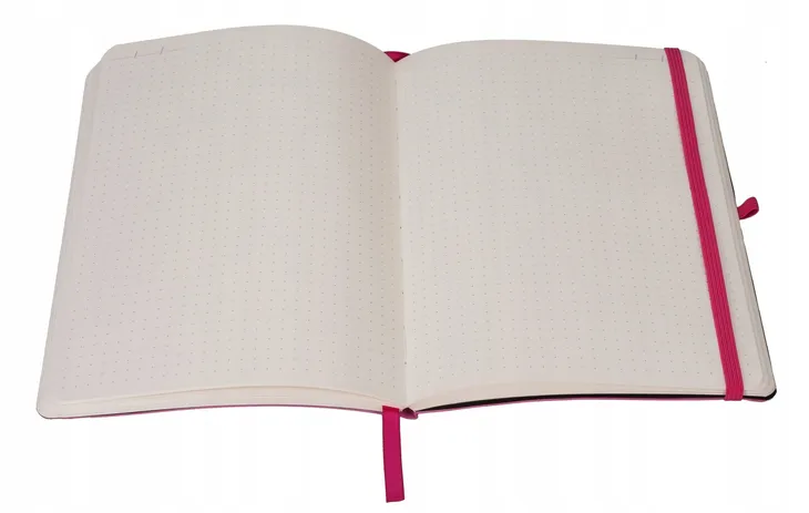 notes-impresja-a5-kropki-rozowy-wysokosc-produktu-20-5-cm