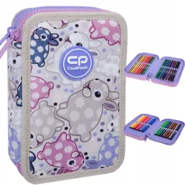 coolpack-jumper-2-piornik-podwojny-z-wyposazeniem-white-bunny-f066833