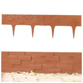 palisada-ogrodowa-stone-237-cm-obrzeze-plotek-trawnikowy-ceglasty