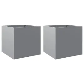 donice-2-szt-srebrne-42x40x39-cm-stal-galwanizowana