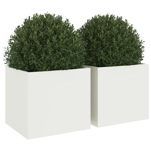 donice-2-szt-biale-32x30x29-cm-stal-marka-vidaxl