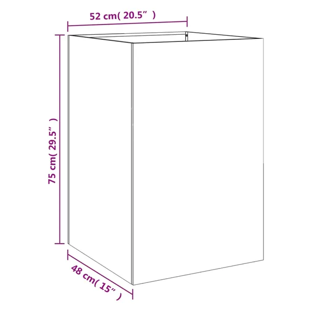donica-biala-52x48x75-cm-stal-stan-nowy-kod-produktu-841584
