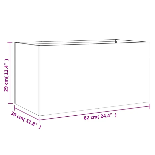 donica-biala-62x30x29-cm-stal-marka-vidaxl