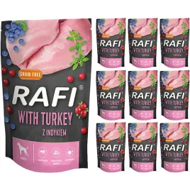mokra-karma-dla-psa-rafi-z-indykiem-w-saszetkach-zestaw-10-x-500-g
