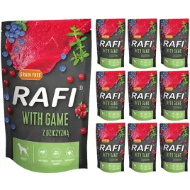 mokra-karma-dla-psa-rafi-z-dziczyzna-w-saszetkach-zestaw-10-x-500-g