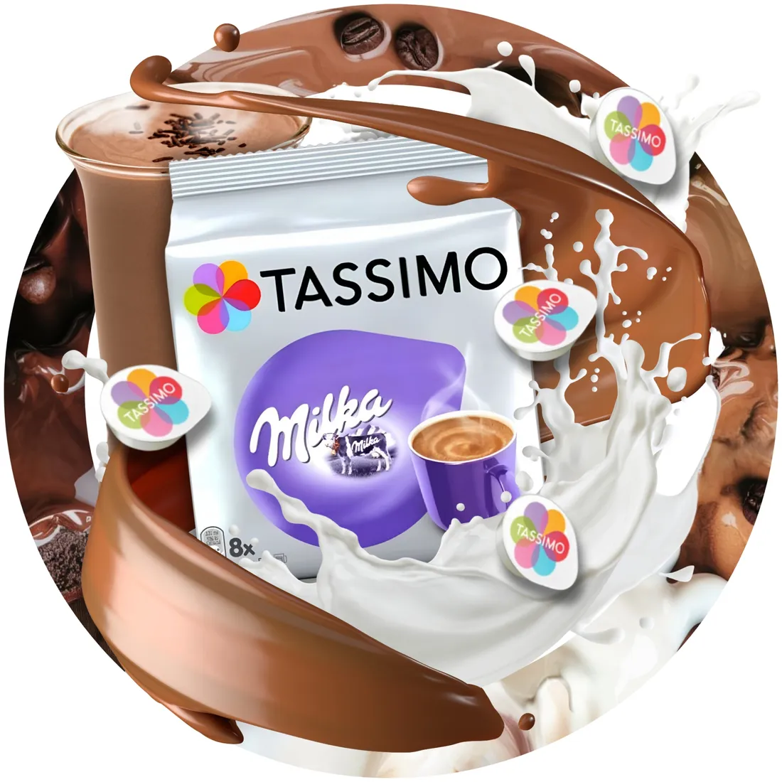 Milka Caramel Tassimo Capsule Milka Hot Chocolate Milka Capsule
