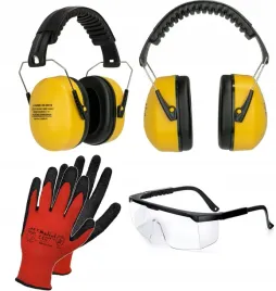 nauszniki-ochronne-wygluszajace-rekawice-okulary