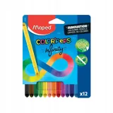 kredki-z-grafitu-infinity-12-kolorow-waga-z-opakowaniem-0-3-kg