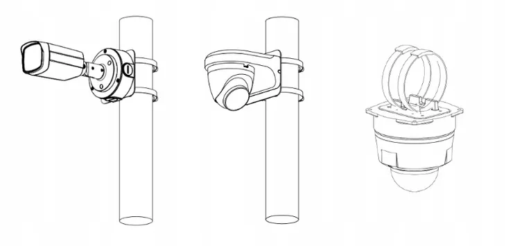 uchwyt-na-slup-dahua-pfa152-e-rodzaj-adapter