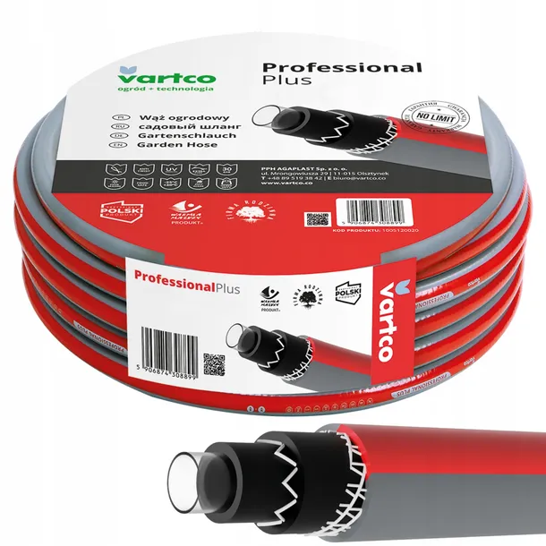 waz-ogrodowy-3-4-30mb-professional-plus-stan-nowy-srednica-19-mm
