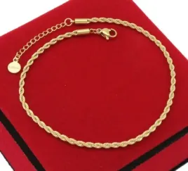 bransoletka-zlota-na-noge-warkocz-stal-chirurgiczna-316-l