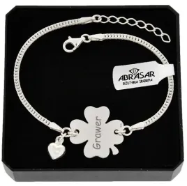 srebrna-bransoletka-koniczynka-z-grawerem-na-prezent-proba-925