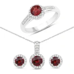 komplet-kolczyki-wisiorek-pierscionek-granat-r-13