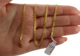 zloty-lancuszek-damski-monaliza-diamentowany-300-mm-pr-585-grawer-gratis