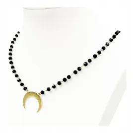naszyjnik-zloty-ksiezyc-koraliki-stal-chirurgiczna