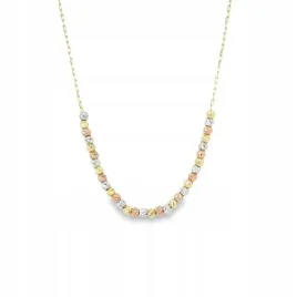 trojkolorowy-naszyjnik-zloty-kuleczki-zloto-biale-rozowe-zolte-regulowany