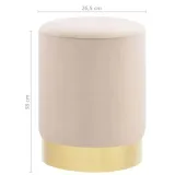 stolek-brzoskwiniowy-zloty-aksamit-waga-z-opakowaniem-7-kg