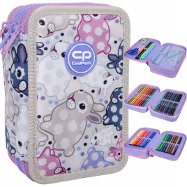 coolpack-jumper-3-piornik-potrojny-z-wyposazeniem-white-bunny-f067833
