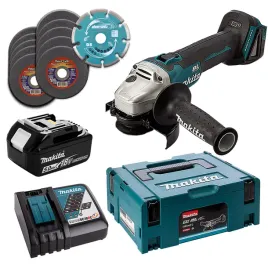 szlifierka-makita-dga504rt1j-125mm-18v-1x5ah-makpac-11-tarcz